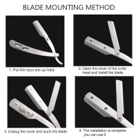 10/20/50/100pcs Double-sided Razor Blade Stainless Steel Razor Blades Men Shaving Razor Shaver Manual Razor Blade Shaving Tool