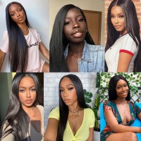 Straight Lace Front Wig Human Hair Wigs PrePlucked 30 32 Inch 13x4 Lace Frontal Wig For Women Remy Brazilian Human Hair Wig 180%