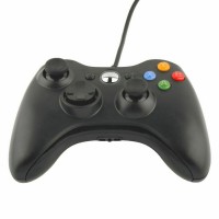 2022 Black Xbox 360 Controller USB Wired Game Pad For Microsoft Xbox 360 UK FAST POST
