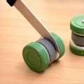 Portable Mini kitchen Knife Sharpener Kitchen Tools Accessories Creative Roundness Type Camping Pocket Knife Sharpener 1PC