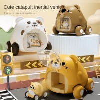 Montessori Baby Toy Cars for 1 Year Old Toddler Birthday Gift Toys Cartoon Car for Babies Boys Interactive Toy For Kids Children