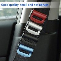 2Pcs Universal Car Safety Seat Belt Buckle Clip Seatbelt Stopper Adjustable Clip Car Seat Belt Fixing Clips Interior Accessories