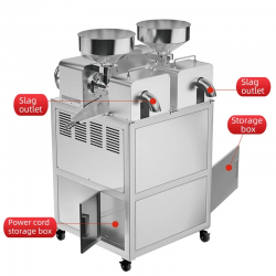 -1~10 TPD edible oil refinery plants use crude cooking oil refinery machine for coconut palm oil refining