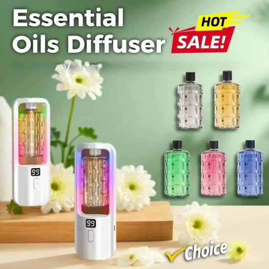 Aroma Diffuser Humidifier 5 GearFragrance Essential Oil Aromatherapy Machine Air Freshener Hotel Bedroom Toilet Deodorization