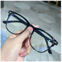 Elbru Anti Blue Light Computer Myopia Glasses Women Men Ultralight Clear Round Nearsighted Eyeglasses Diopters 0 to-600 Unisex
