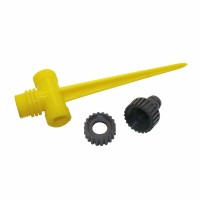 Adjustable Spiked Rocker Impact Sprinkler Garden Agriculture Watering Nozzle Lawn Irrigation Watering 360 Degrees Rotary Jet