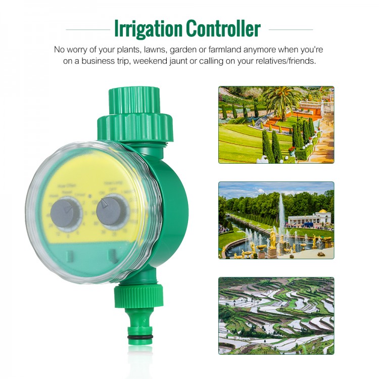Garden Tool Outdoor Timed Irrigation Controller Automatic Sprinkler Controller Programmable Valve Hose Water Timer Faucet