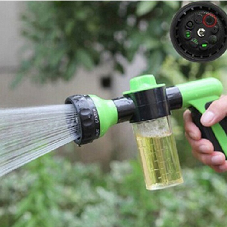 Water Gun Hose Nozzle Car Washer Garden Watering Jet Spray High Pressure Sprinkler Foam Lance Automobiles Cleaning Tool