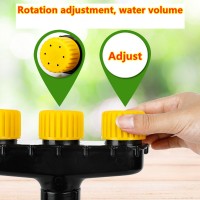 1PCS  Agriculture Atomizer Nozzles Home Garden Lawn Water Sprinklers Farm Vegetables Irrigation Spray Adjustable Nozzle Tool