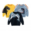 Brand Spring Children&#39;s Clothing Printed Cartoon Animal Clothes 2-8y Baby Boys Dinosaur Sweatshirt Long Sleeved Clothes Tops