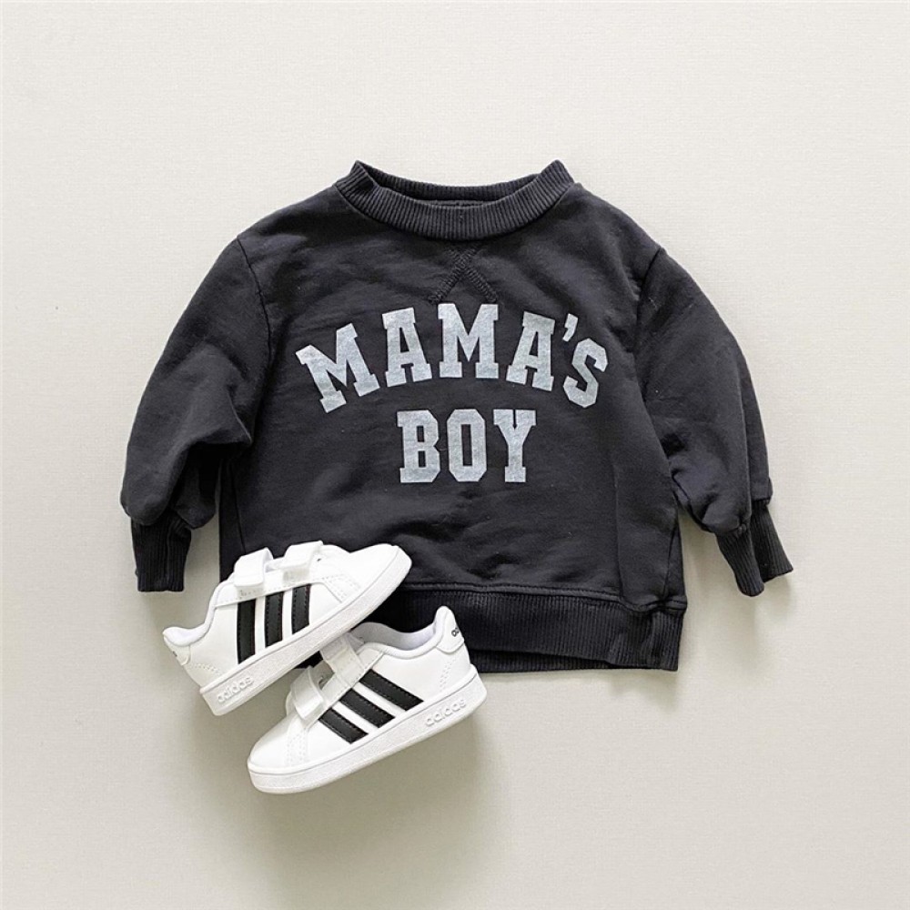 0-4y Autumn Toddler Baby Girls Boys Letter Sweatshirts Tops Kids Long Sleeve Print T-shirt Sweatshirt Baby Clothes Outfits