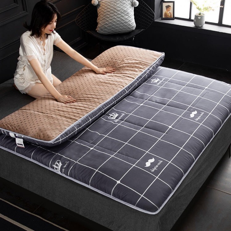 comfortable Soft Fold Tatami Mattress Adults bedroom Thick Warm single/double Topper Tatami Mattress twin queen king size
