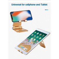 Phone Holder Stand for iPhone 11 Xiaomi mi 10 Metal Phone Holder Foldable Mobile Phone Stand Desk For iPhone 11 MAX pro 7 8 X XS