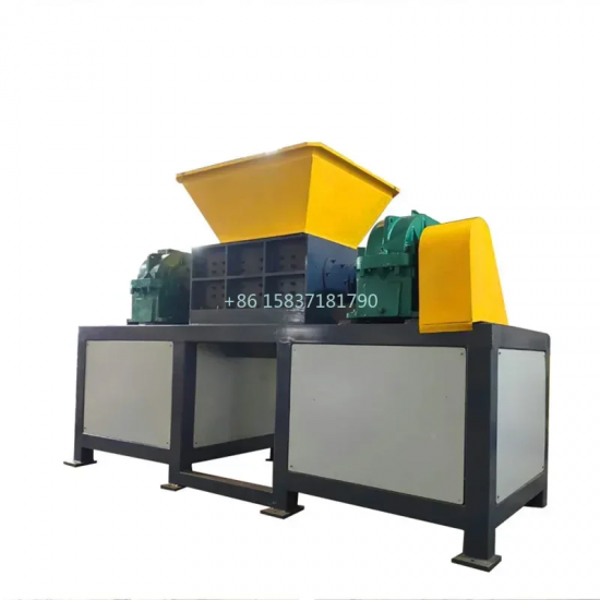 Low Cost Crush Shredder Single Shaft Shredder Scrap Recycling Production Line Fine Grinding Blade Film Plastic Shredder Machine