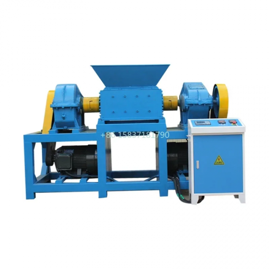 Low Cost Crush Shredder Single Shaft Shredder Scrap Recycling Production Line Fine Grinding Blade Film Plastic Shredder Machine
