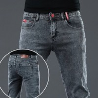 2022 Brand Men Jeans Slim Fit Skinny Denim Jeans Designer Elastic Straight Jeans Stretch Trousers Jeans for Men
