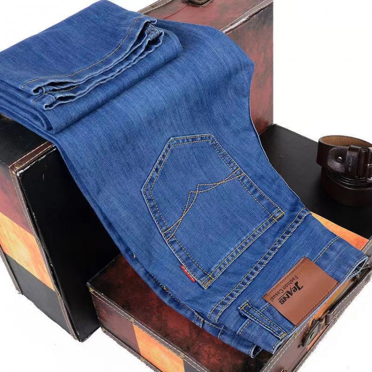 Jeans for Men Designer Fashion Summer Classics Business Denim Jeans Top Retro Japanese Streetwear Oversized Trousers Size 28-40