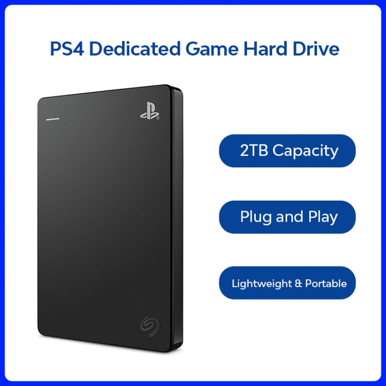 Seagate 2TB HDD For Sony Playstation 4 2.5&quot; Portable External Game Hard Drive For PS4 PlayStation Official Collaboration Edition