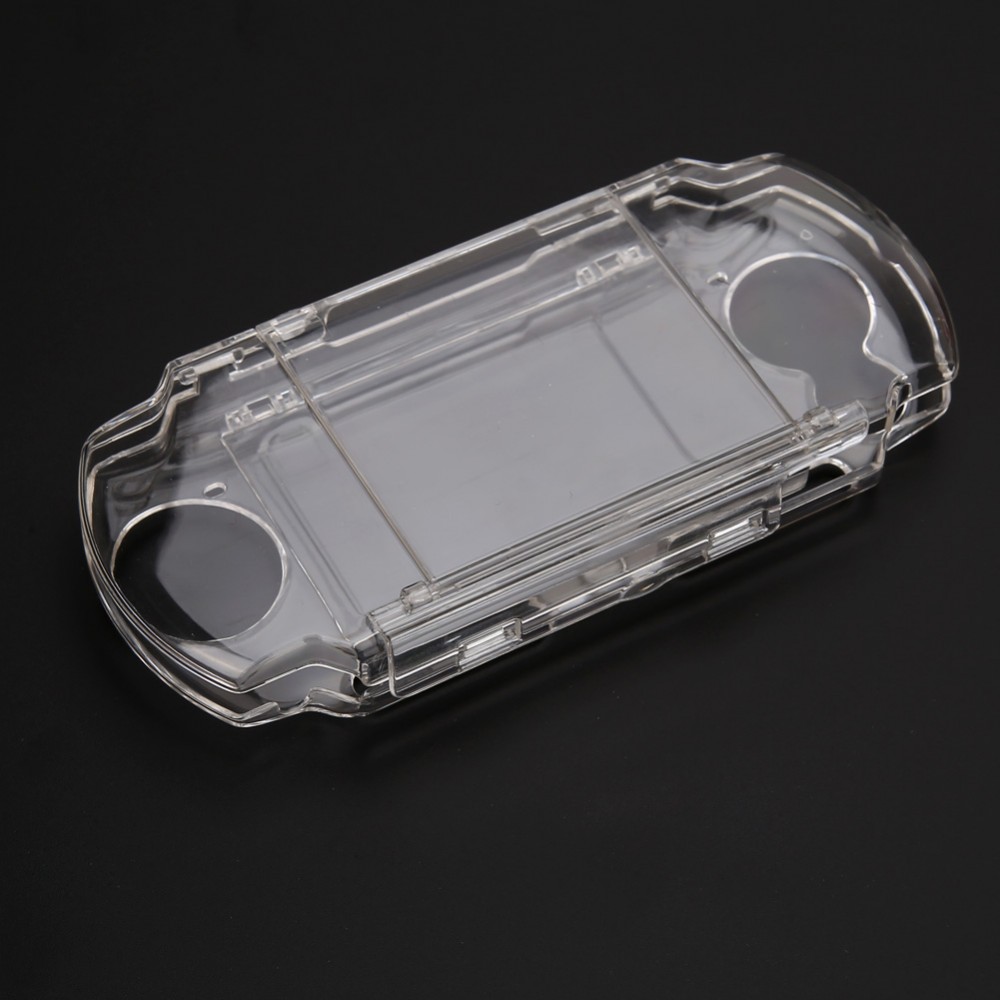 Clear Housing For PSP 2000 3000 Transparent Hard Carry Cover Case Snap-in Crystal Protector Case Molds For Sony Playstation