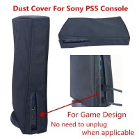PS5 Dust Cover Oxford Cloth Dust Cover For Playstation 5 Game Console Protective Case Dust Sleeve Removable Protective Cover PS5
