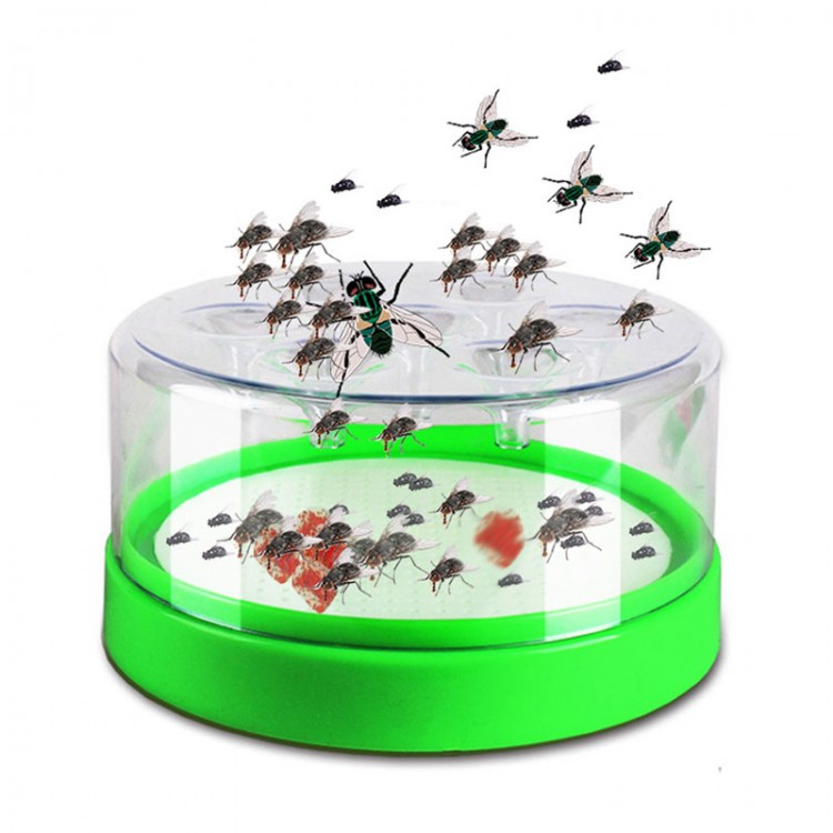 Fly trap box pest control Device Mosquito Repeller kyrie Flytrap Catcher Killer Hotel Indoor Automatic Caught Fly Killer Flies