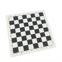 Foldable Chess Board Soft Leather 43X43/51X51CM Portable Soft Rollable Leather Durable Chessboard  International Chess Board