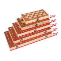 2021 New 3 in 1 Wooden Chess Backgammon Checkers Travel Games Chess Set Board Draughts Entertainment Christmas Gift W77