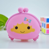 2019 New Fashion Lovely Kawaii Candy Color Cartoon Animal Women Girls Wallet Multicolor Jelly Silicone Coin Bag Purse Kid Gift