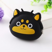 2019 New Coin Purse Mini Silicone Animal Small Coin Purse Lady Key Bag Purse Children Gift Prize Package Bluetooth earphone bags