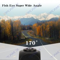 Fish Eye Lens CVBS Vehicle Rear View Camera Starlight Night Vision 170 Car Camera with Parking Line for BMW for VW Passat Golf