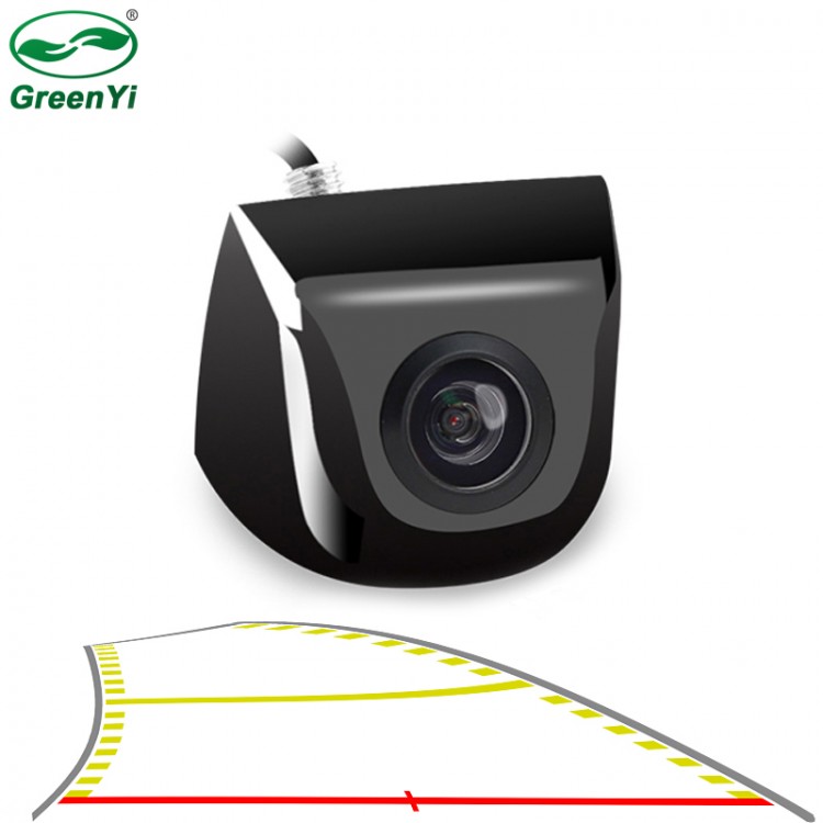GreenYi 4089T Chips Night Vision Auto Assistance Intelligent Dynamic Trajectory Parking Line Car Reverse Backup Rear View Camera