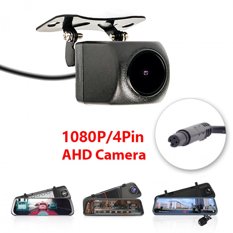 1080P AHD Car Rear View Camera with 4/5pin for Car DVR Car Mirror Dashcam Waterproof 2.5mm Jack Rear Camera Camera No Universal