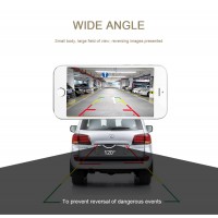 AHD 1080P Wireless Car Rear View Camera WIFI 170 Degree Reversing Dash Cam HD Night Vision Mini Parkingfor iPhone Android 12V-24
