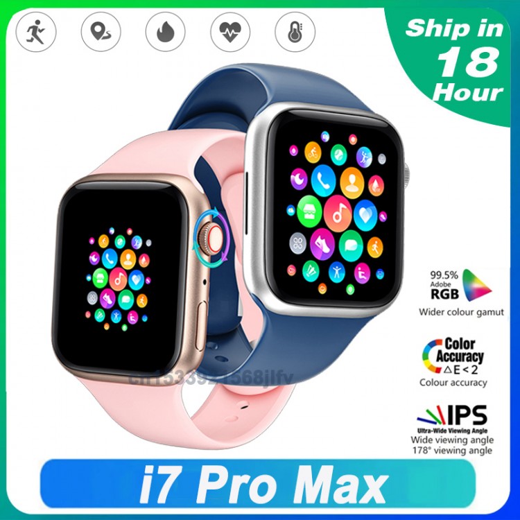New IWO 14 Pro Max Series 7 i7 Pro Max Smartwatch Bluetooth Fitness Tracker Smart Watch PK W27Pro X8 Max HW7 Max T500 Smartwatch