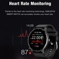 2021 New Smart Watch Men Women Full Touch Screen Sport Fitness Watch IP67 Waterproof Bluetooth For Android IOS Smartwatch Men