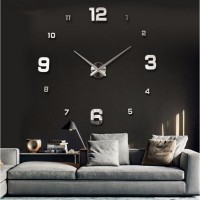 2020 Modern Design Large Wall Clock 3D DIY Quartz Clocks Fashion Watches Acrylic Mirror Stickers Living Room Home Decor Horloge