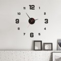 DIY Wall Clock 40cm/16&#39;&#39; Frameless Modern 3D Wall Clock Mirror Sticker Clock for Home Office Hotel Restaurant School Decoration