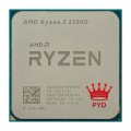 AMD Ryzen 3 2200G R3 2200G 3.5 GHz Quad-Core Quad-Thread CPU Processor YD2200C5M4MFB Socket AM4