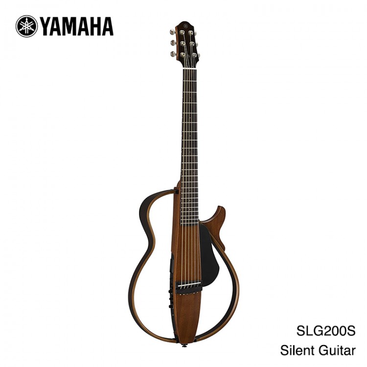 Yamaha SLG200 Acoustic Electric Guitar With Original Guitar Bag And Pick Instrument Steel Or Nylon String Silent Guitar