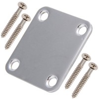 1 Set Electric Guitar Neck Plate with Screws &amp; 1x 24 Frets New Replacement Maple Neck Rosewood Fretboard Fingerboard