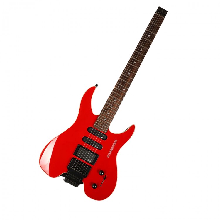 Headless Electric Guitar Metal Strings Red Jazz Children&#39;s Metal Guitar Acoustic Picks Guitare Gaucher Musical Instruments