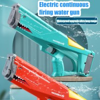 2022New Automatic Electric Burst Water Gun Children Outdoor Beach Games Pool Summer Toys High Pressure Large Capacity Water Guns