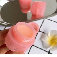 3g South Korea Lip  Sleep Mask Night Sleep Maintenance Moisturizing Lip Gloss  Bleach Cream Nourishing Lip Care  Strawberry