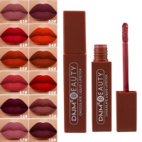 Lip Stick Long Lasting Chocolate Lip Gloss Matte Lip Glaze Cream Liquid Lipstick Makeup Beauty Non-stick Cup Waterproof Cosmetic