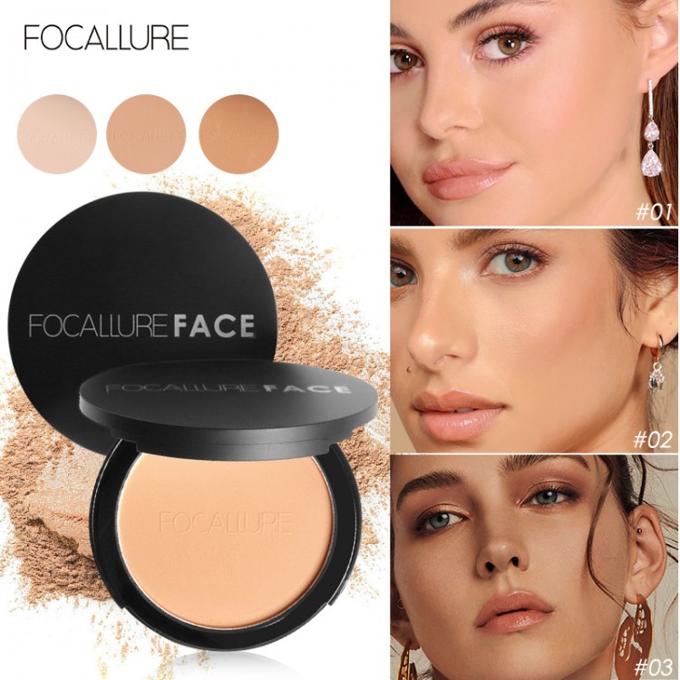 FOCALLURE 9 Colors Make Up Face Powder Bronzer Highlighter Shimmer Brighten Palette Contour Makeup Cosmetics Face Pressed Powder