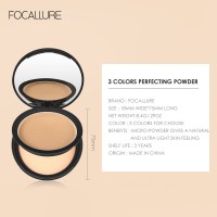 FOCALLURE 9 Colors Make Up Face Powder Bronzer Highlighter Shimmer Brighten Palette Contour Makeup Cosmetics Face Pressed Powder