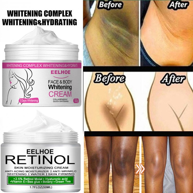 Body Whitening Cream Private Parts Underarm Bleaching Serum Remove Melanin Pigmentation Brighten Inner Thigh Intimate Dark