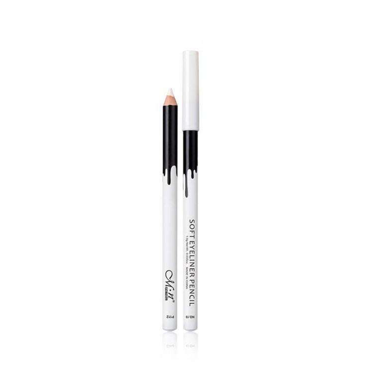 1-10 Pcs Eyeliner Pencil Makeup Women Long Lasting Waterproof Pigment Eye Liner White Eyeliner Pen Cosmetics