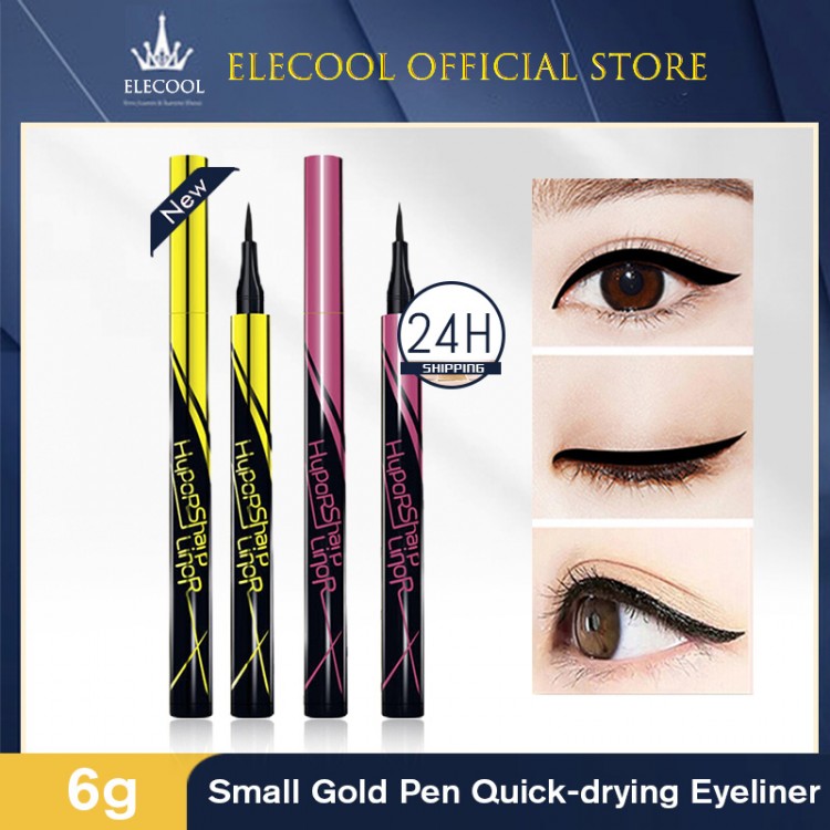 1pc Liquid Eyeliner Pencil Sexy Black Women Brown Small Gold Waterproof Long-lasting Make Up Tool Eye Liner Pen Eye Cosmetics