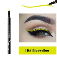 12 Colors Eyeliner Pencil Quick Drying Waterproof Liquid Eye Liner Pen Precision Long-lasting Eyeliner Smooth Make Up Cosmetic